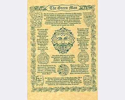Green Man Poster