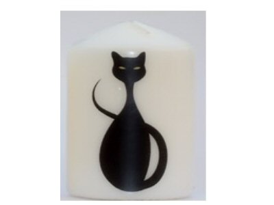 Cat Candle - A NEW SIZE see description