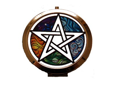 Pentacle Compact Mirror